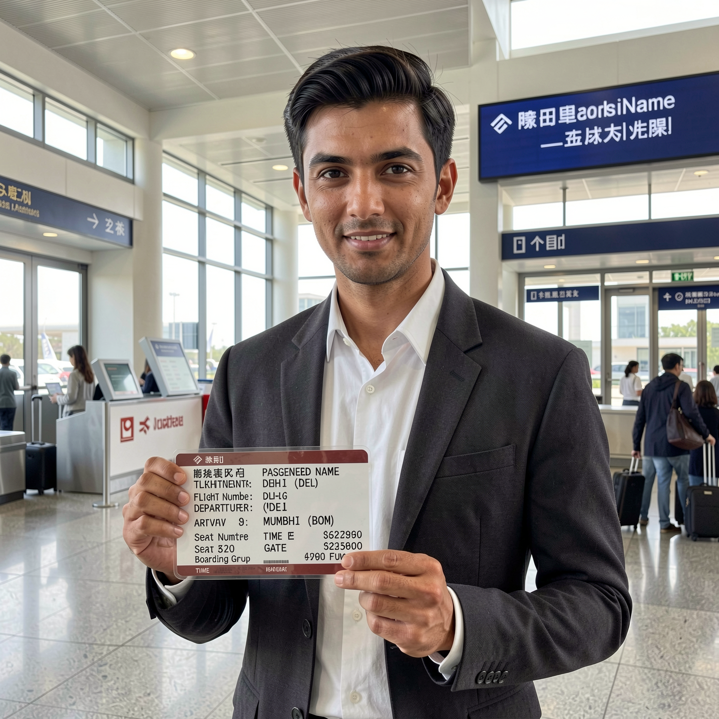 Final outcome confirmation on mobile